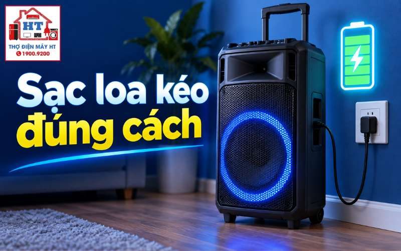 Cách Sạc Loa Kéo Đúng Cách, An Toàn Và Hạn Chế Chai Pin