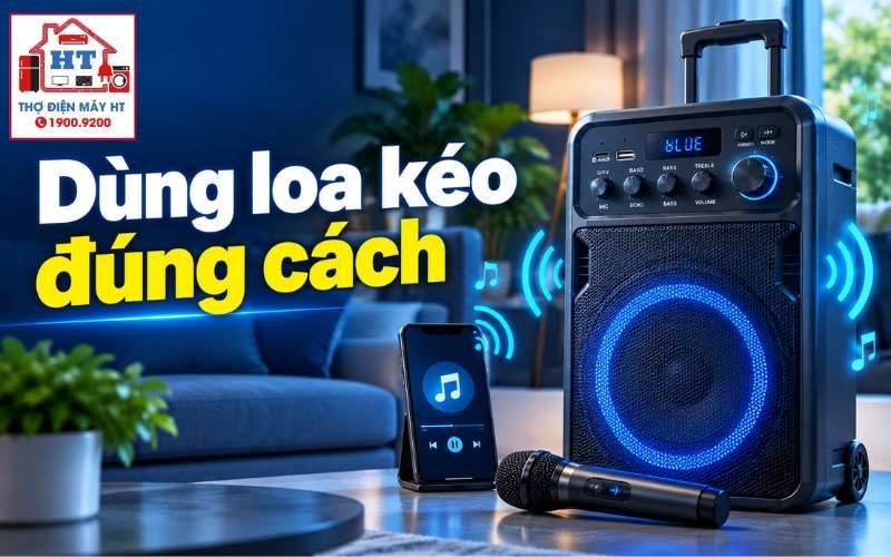 Cách Sử Dụng Loa Kéo Lần Đầu: Hướng Dẫn Chi Tiết Cho Người Mới