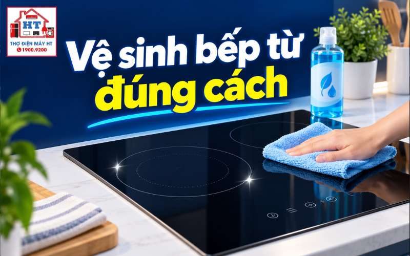 Cách Vệ Sinh Bếp Từ Sạch Bóng, Không Xước Kính Và An Toàn Chuẩn Hãng