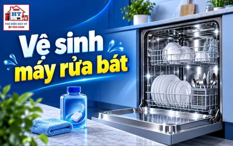 Cách Vệ Sinh Máy Rửa Bát Định Kỳ Sạch Mùi, Bền Máy Tại Nhà
