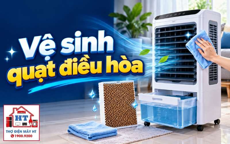 Cách Vệ Sinh Quạt Điều Hòa Tại Nhà Đúng Chuẩn, Sạch Khuẩn Và An Toàn Điện