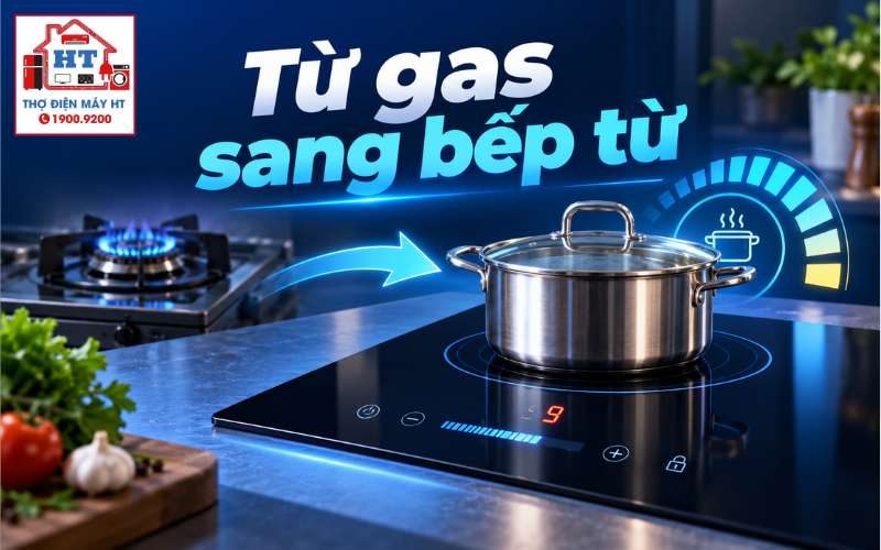 Chuyển Từ Bếp Gas Sang Bếp Từ: Hướng Dẫn Nhanh Cho Người Mới Dùng