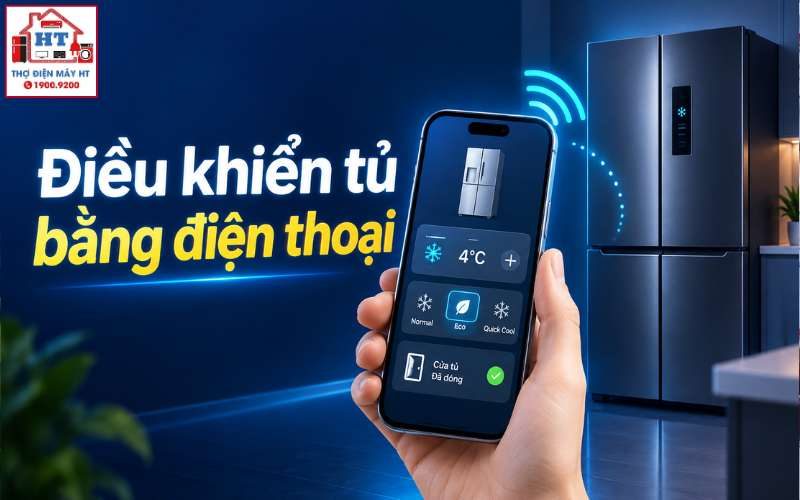Điều Khiển Tủ Lạnh Bằng Điện Thoại: Hướng Dẫn Kết Nối & Tính Năng