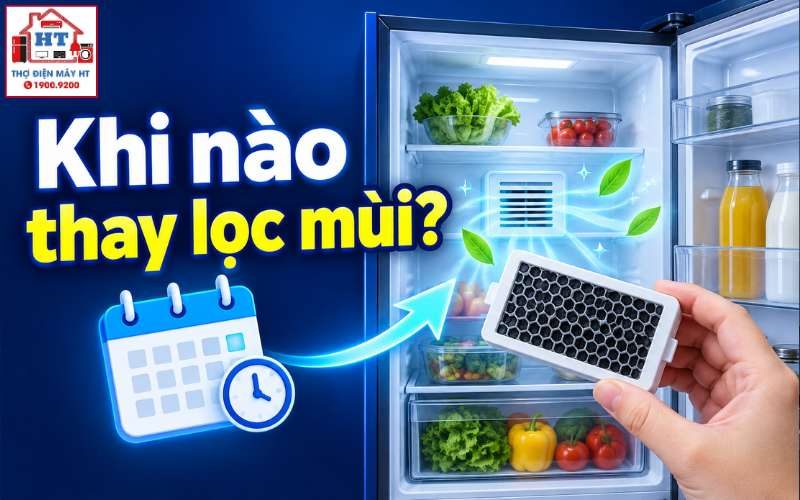 Khi Nào Thay Bộ Lọc Khử Mùi Tủ Lạnh? Dấu Hiệu Và Cách Chăm Sóc Đúng