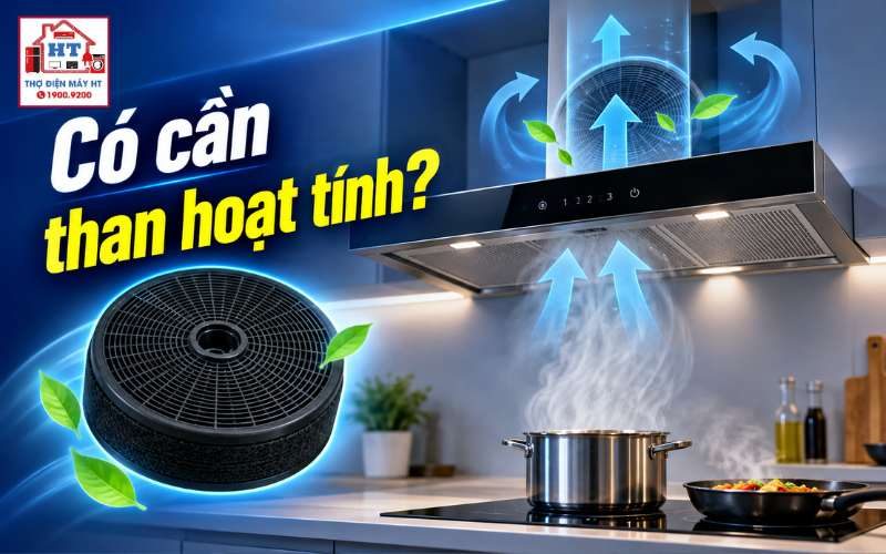 Máy Hút Mùi Có Cần Than Hoạt Tính Không? Xác Định Chuẩn Cho Bếp Gia Đình