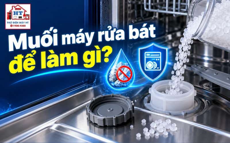 Muối máy rửa bát để làm gì? Có cần dùng không và cách dùng chuẩn