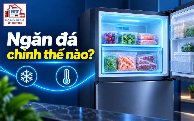 Nhiệt độ ngăn đá tủ lạnh bao nhiêu là chuẩn và cách cài đặt đúng cách