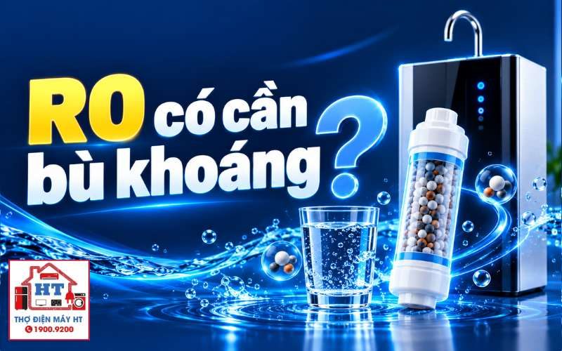 Máy lọc nước RO có cần bù khoáng không? Bản chất và cách dùng đúng