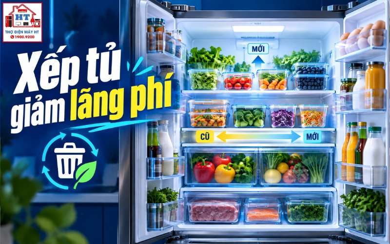 Cách Sắp Xếp Tủ Lạnh Khoa Học Giúp Giảm Lãng Phí Thực Phẩm Gia Đình