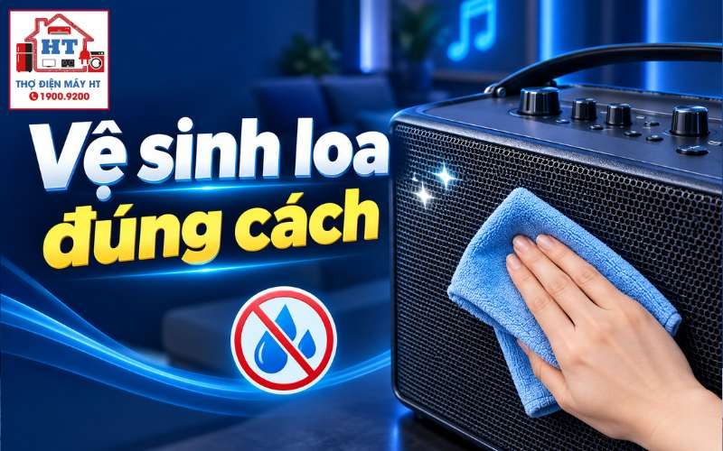 Cách Vệ Sinh & Bảo Quản Loa Kéo Chuẩn: Chống Ẩm, Pin Bền Tại Nhà