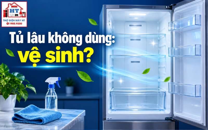 Cách vệ sinh tủ lạnh lâu ngày không dùng sạch mốc, khử mùi và an toàn điện